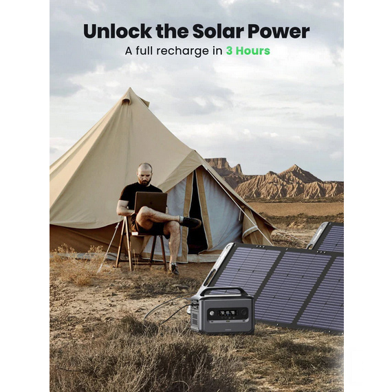 Электростанция портативная UGREEN GS1200 (15054) 1024Wh/1200W EU