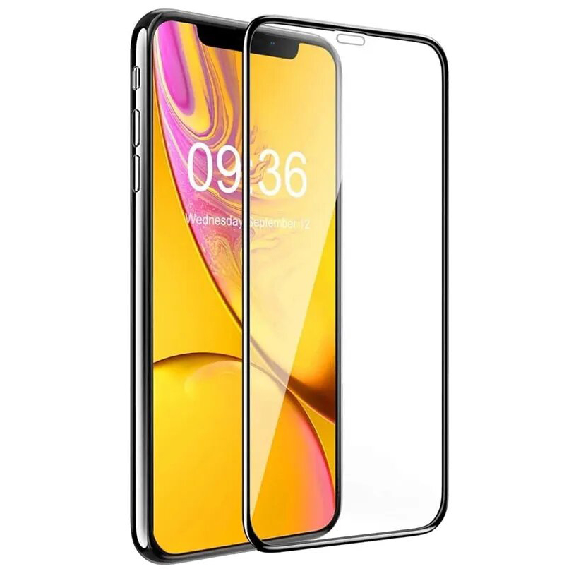 Защитное стекло Guardi 3D Full Screen-0.33 mm для iPhone XR / iPhone 11 чёрное 
