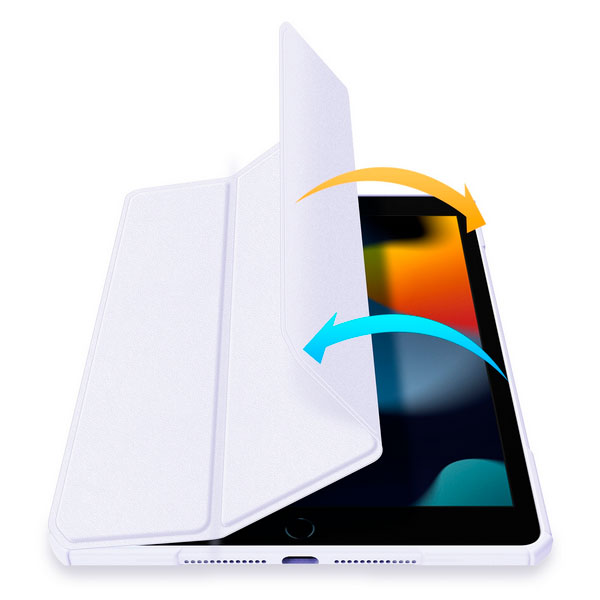 Чехол книжка Dux Ducis Copa Series для iPad 10.2  светло-фиолетовый
