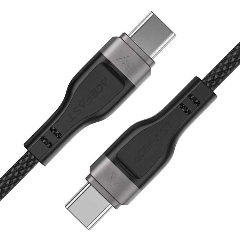 Кабель Acefast магнитный USB-C - USB-C черный (1,2 метра) (C11-03) 