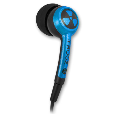 Наушники iFrogz EarPollution Plugz синие