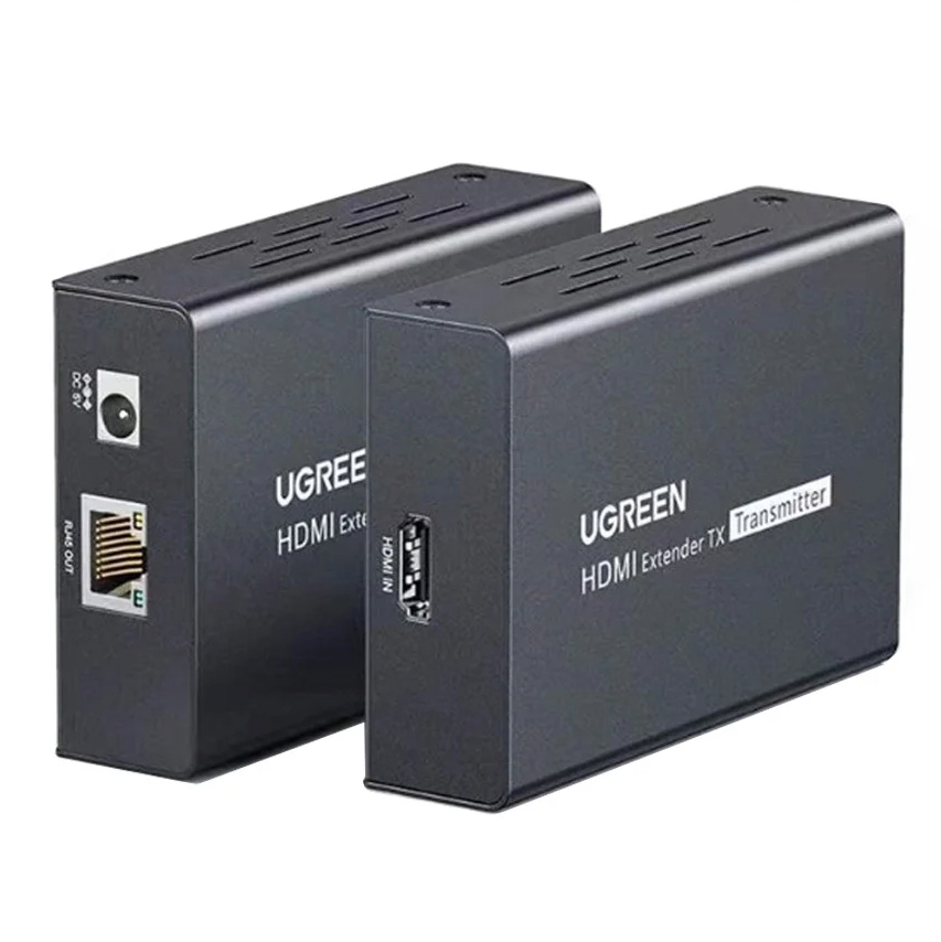 Удлинитель HDMI сигнала UGREEN CM533 (80962) HDMI Single Ethernet Extenders 1080p (приемник) 200м