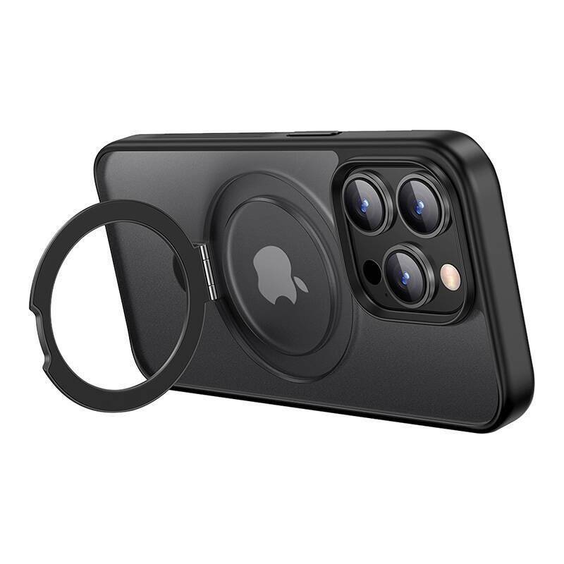 Чехол Ugreen LP763 Protective Case Magnetic Stand для iPhone 15 Pro чёрный (25528)