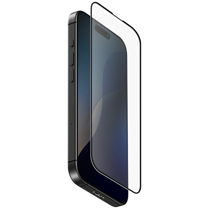 Защитное стекло Uniq OPTIX Matte Clear/Black (+installer) для iPhone 16 Pro Max
