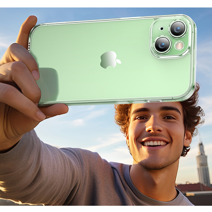 Чехол Ugreen LP729 Crystal Transparent Enhanced Protective Case для iPhone 15 прозрачный (25392)