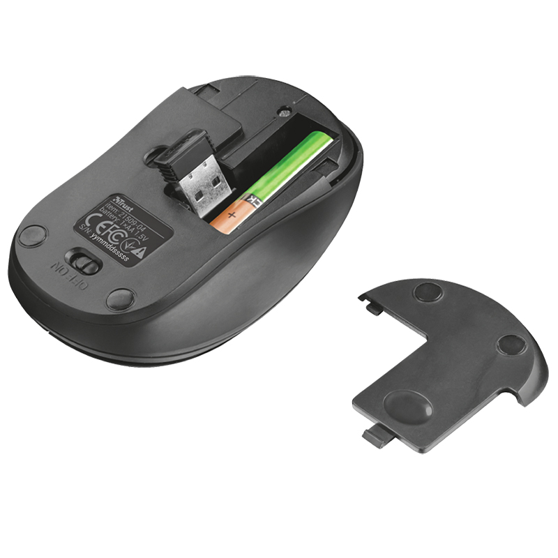 Беспроводная компьютерная мышь Trust Ziva Wireless Compact Mouse
