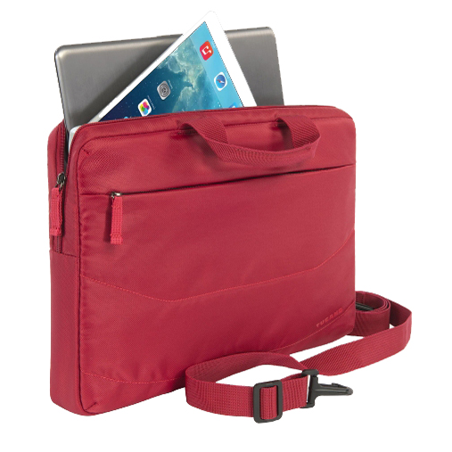 Сумка Tucano Idea Bundle Bag для ноутбуков 15.6" / MacBook Pro 16" + беспроводная мышь красная