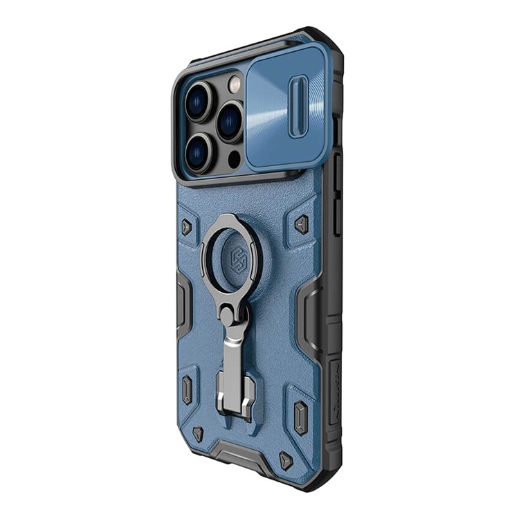 Чехол Nillkin CamShield Armor Pro для iPhone 14 Pro Max синий