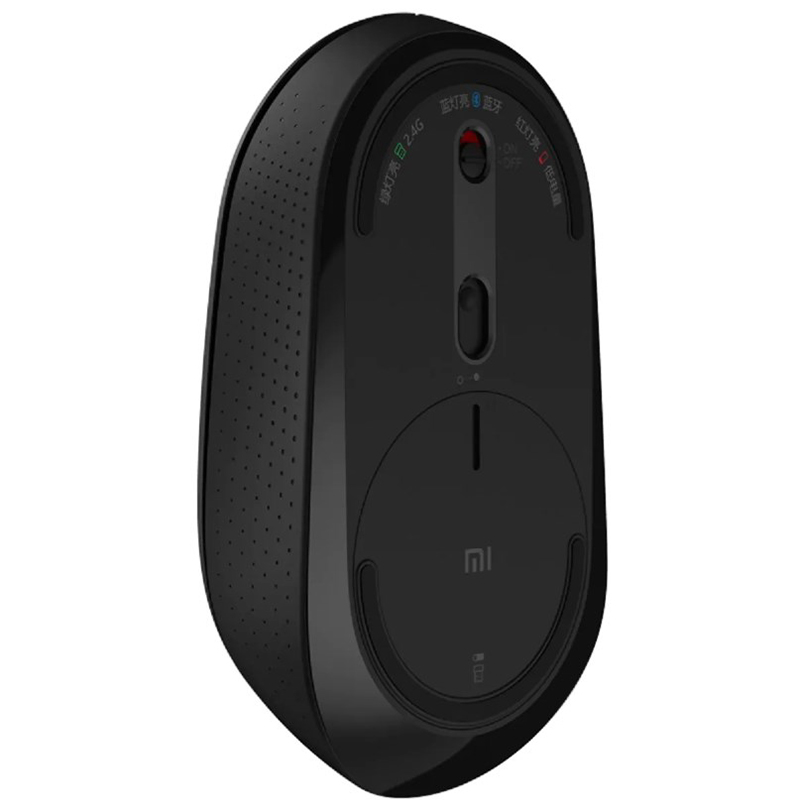 Беспроводная компьютерная мышь Xiaomi Mi Dual Mode Wireless Mouse Silent Edition чёрная