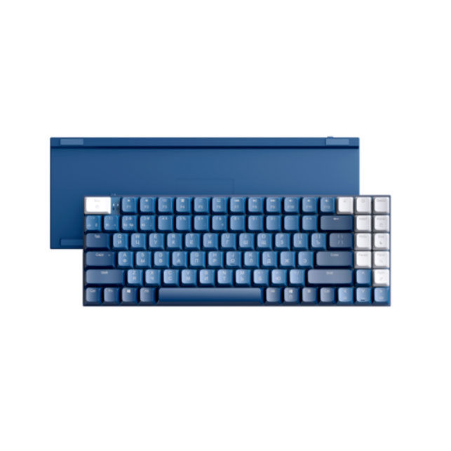 Клавиатура механическая UGREEN KU102 (15228)  USB-C & Bluetooth тонкая и легкая синего цвета