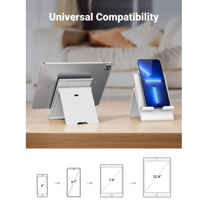 Подставка UGREEN LP384 (20436) Multi-Angle Tablet Stand With Height Adjustable чёрная