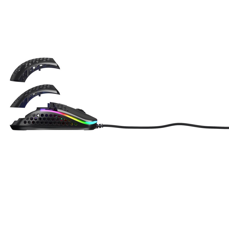 Игровая мышь Xtrfy M42 c RGB подсветкой чёрная