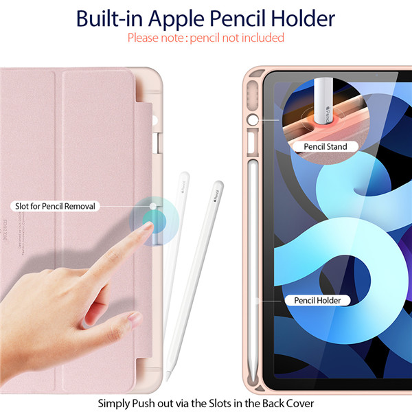 Чехол Dux Ducis Osom Series для iPad Air 10.9 (2020) розовый (Pink Sand)