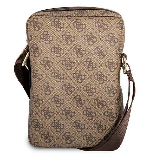 Сумка Guess 4G Bag Big Metal Logo для планшетов 10" коричневая (GUTB10G4GFBR) 