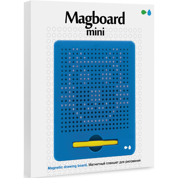 Планшет детский Назад К Истокам для рисования магнитами Magboard Mini синий (MGBM-BLUE)