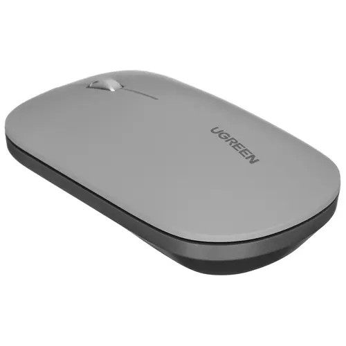Беспроводная компьютерная мышь UGREEN MU001 (90373) Portable Wireless Mouse светло-серая
