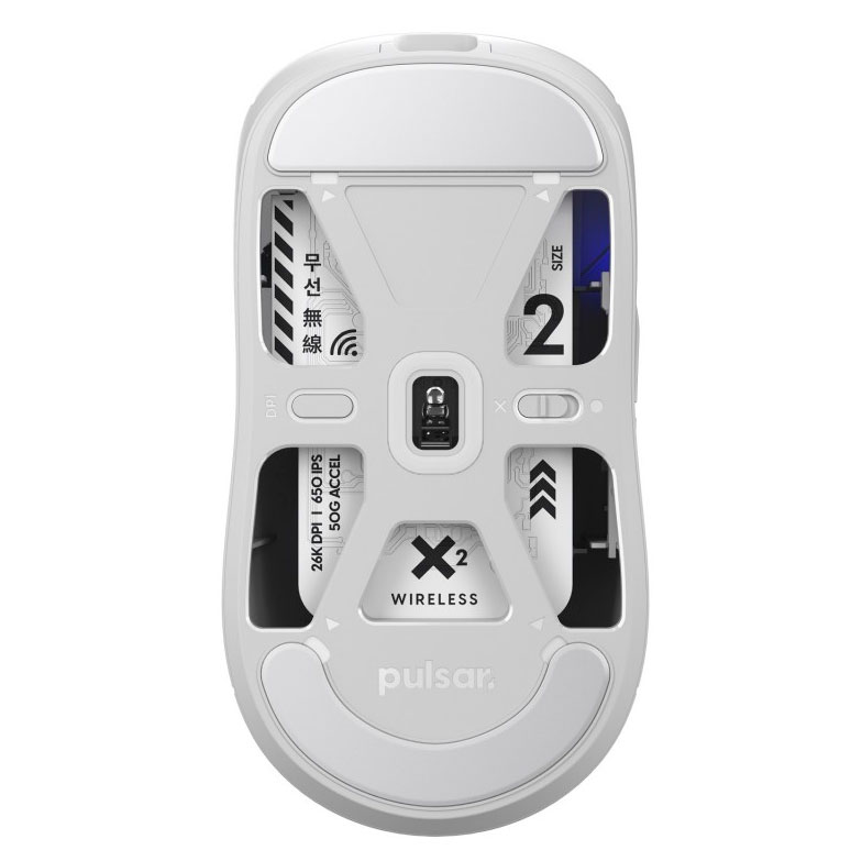 Игровая мышь Pulsar X2 Wireless белая