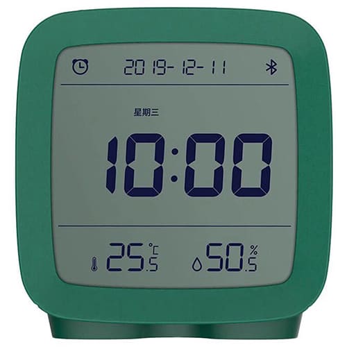 Умный будильник с термометром Qingping Bluetooth Alarm Clock CGD1 зелёный (Green)