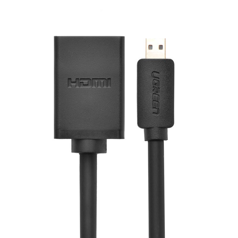 Адаптер Ugreen microHDMI — HDMI Adapter Cable чёрный (20134) 