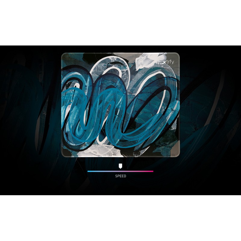 Игровой коврик для мыши Xtrfy GP4 Large Mousepad синий (Street Blue)