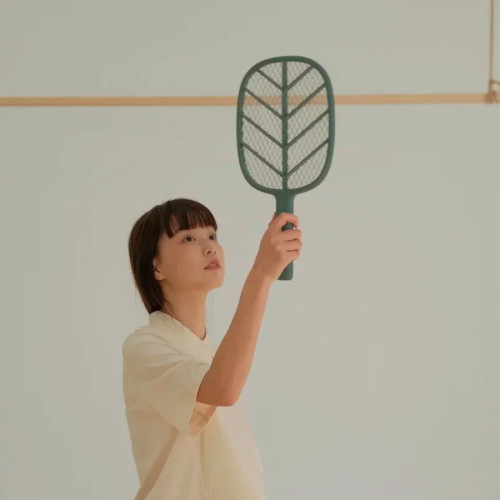 Электрическая мухобойка Solove Electric Mosquito Swatter P2+ RU Зелёная с режимом электрической ловушки