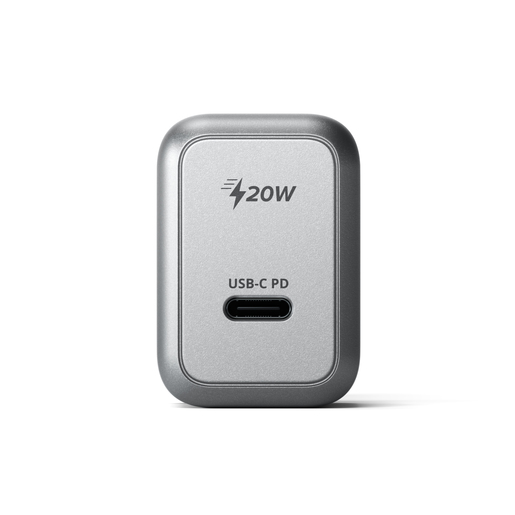 Сетевое зарядное устройство Satechi 20W USB-C PD Wall Charger серебристое (ST-UC20WCM-EU) 