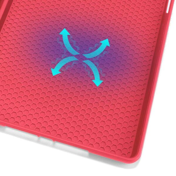 Чехол Dux Ducis Osom Series для iPad 10.2 (pen slot) красный