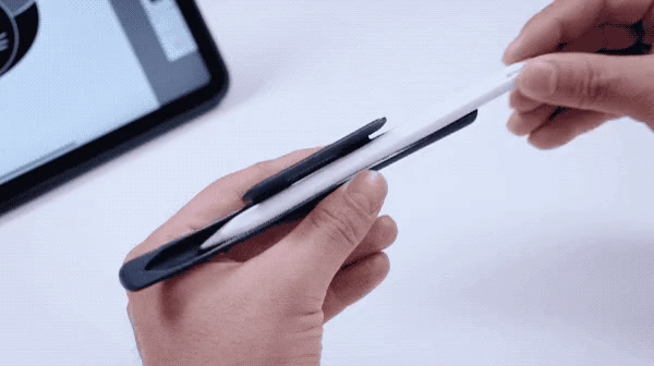 Магнитный держатель MOFT Apple Pencil 2 Case чёрный 