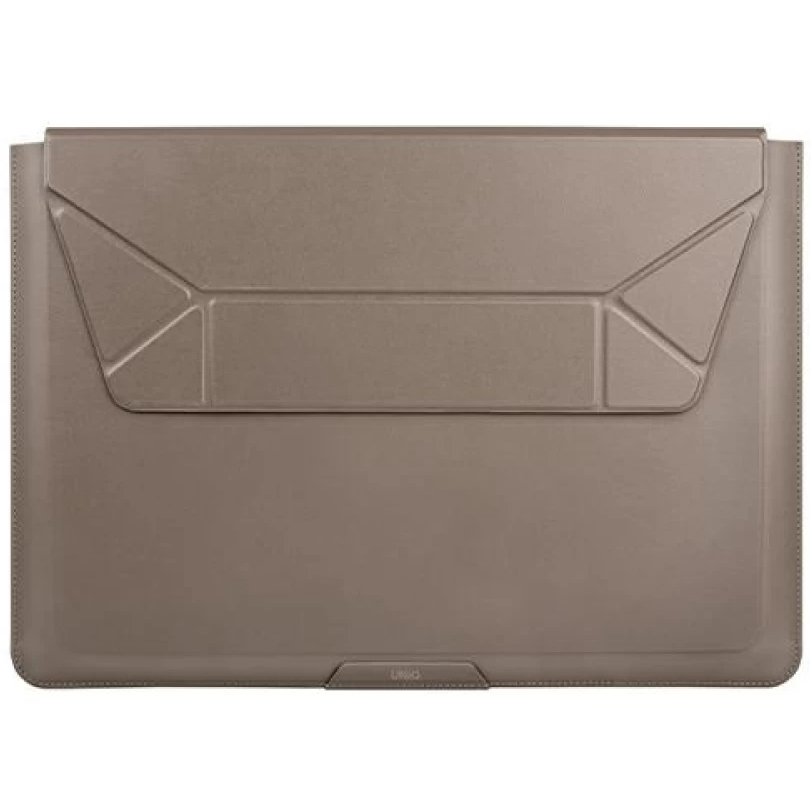 Чехол Uniq Oslo для MacBook Pro 14 (M1/M2, 2021-2023) серый (Stone Grey)