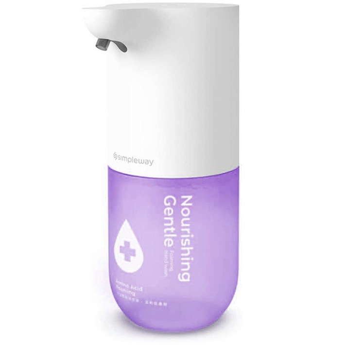 Сенсорный дозатор для жидкого мыла SimpleWay Automatic Soap Dispenser фиолетовый 