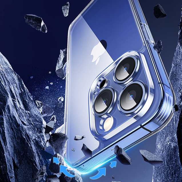 Чехол Ugreen LP731 Crystal Transparent Enhanced Protective Case для iPhone 15 Pro прозрачный (25394)