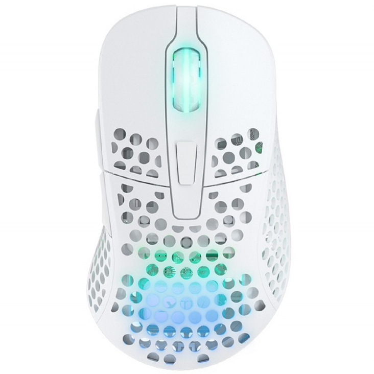Игровая мышь Xtrfy M4 Wireless c RGB подсветкой белая