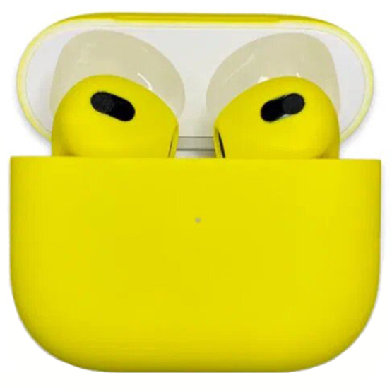Беспроводные наушники Apple AirPods 3 (3‑го поколения) Custom Edition лимонные матовые