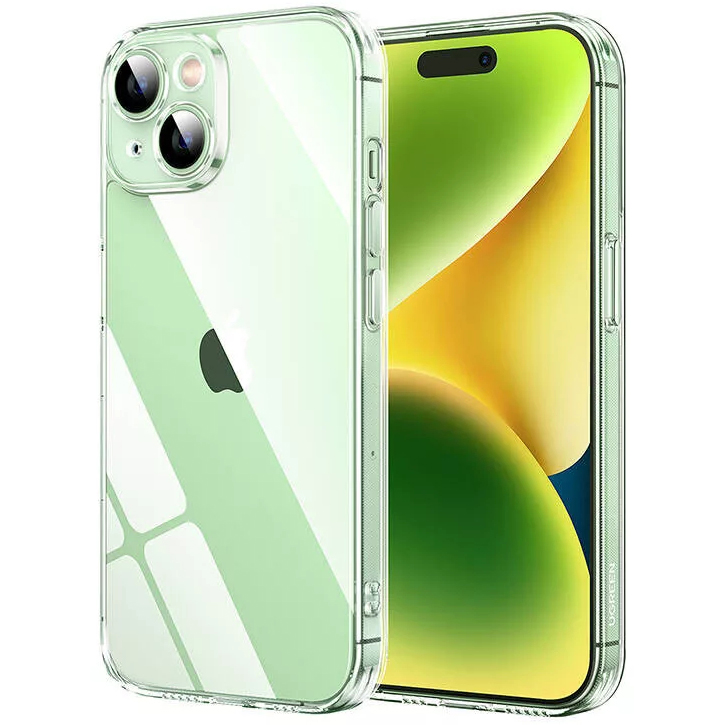 Чехол Ugreen LP729 Crystal Transparent Enhanced Protective Case для iPhone 15 прозрачный (25392)