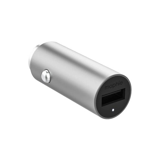 Автомобильное зарядное устройство Mophie Car Charger  USB-A -12Вт - серая