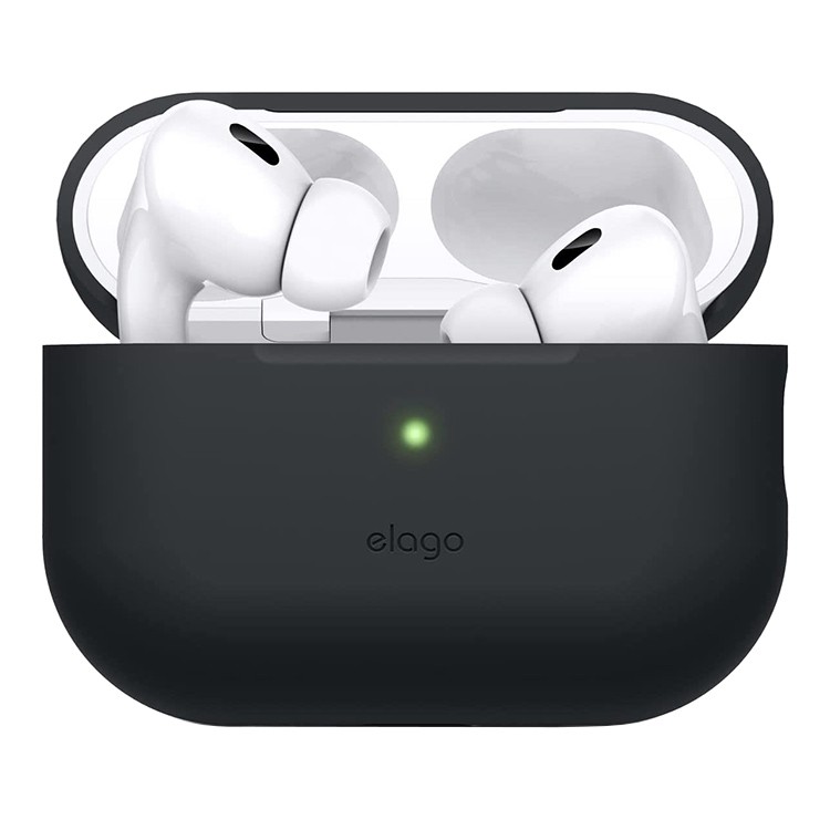 Elago для AirPods Pro 2 чехол Silicone case Black