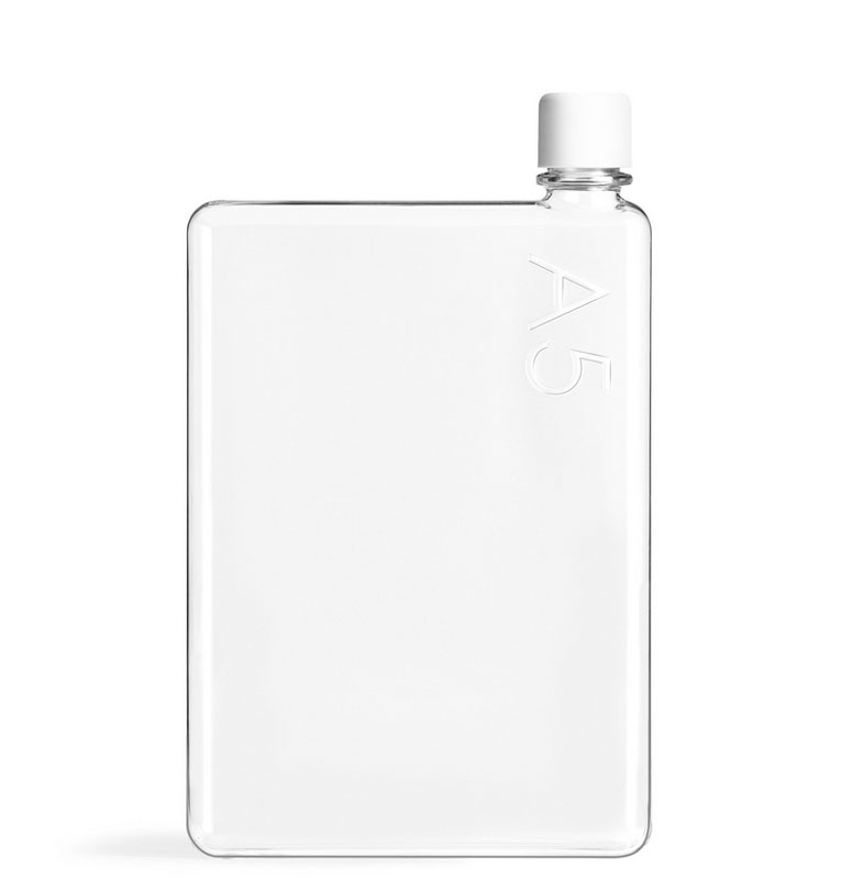 Бутылка Memobottle A5 для напитков прозрачная