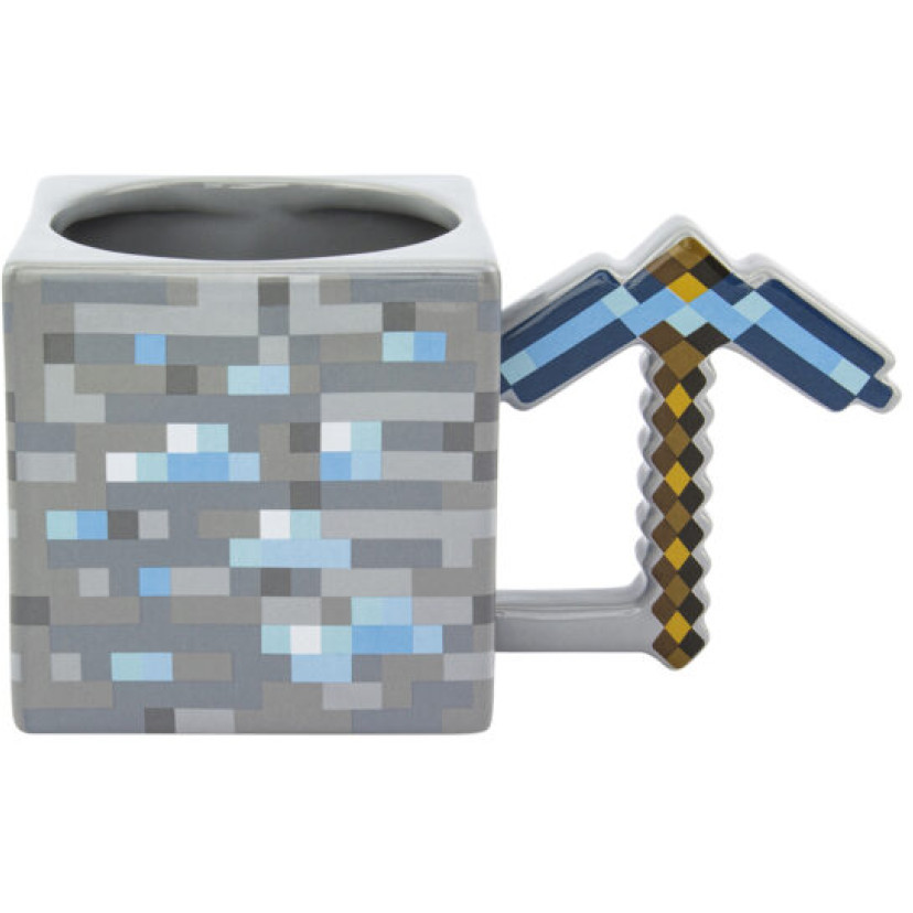 Кружка Paladone Minecraft Pickaxe Mug 550мл PP6589MCF
