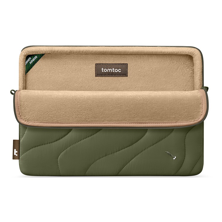 Чехол Tomtoc Terra-A27 Laptop Sleeve для ноутбуков до 15" зелёный (Greenlands)