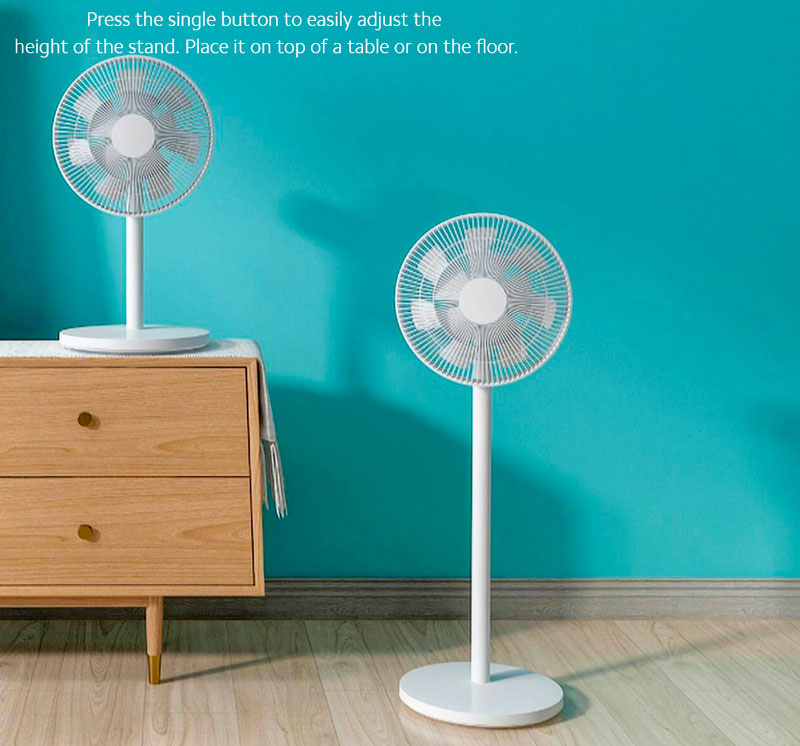 Вентилятор Xiaomi Mi Smart Standing Fan 2 Белый global