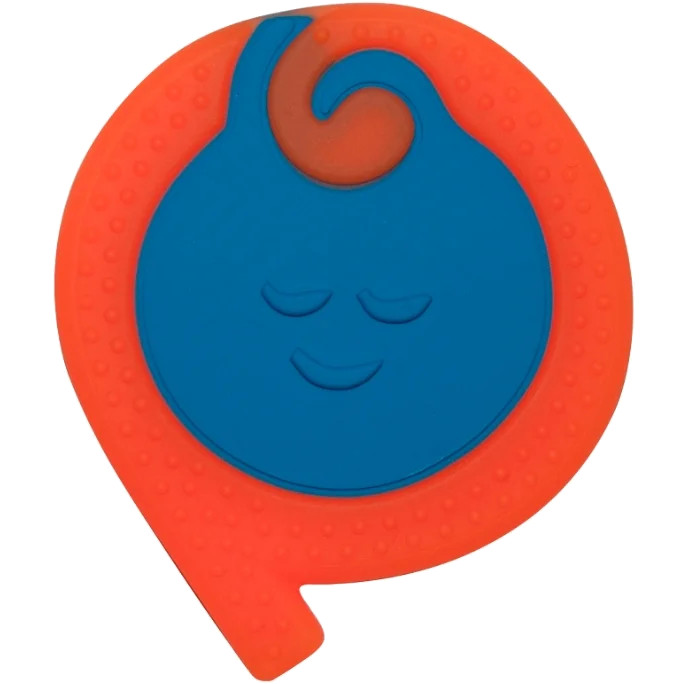 Прорезыватель для зубов Adiri A Teething Rings синий/оранжевый (Cyan-orange)