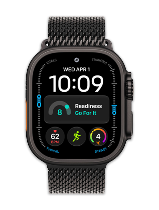 Часы Apple Watch Ultra 4 Black - Milanese Loop