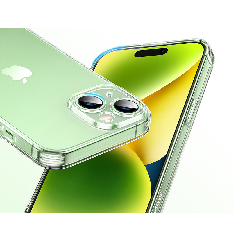 Чехол Ugreen LP729 Crystal Transparent Enhanced Protective Case для iPhone 15 прозрачный (25392)