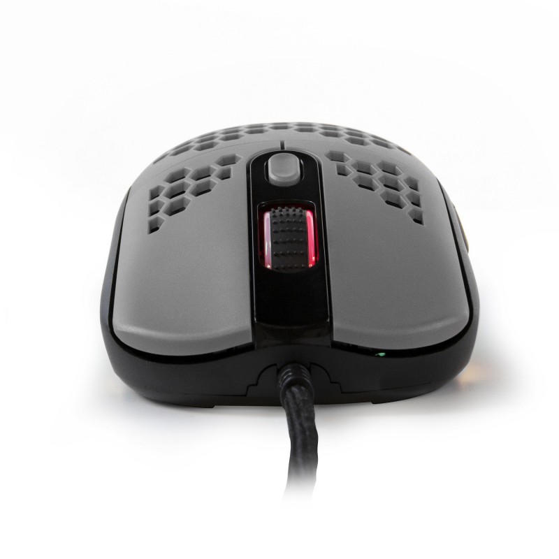 Игровая мышь Arozzi FAVO с RGB подсветкой чёрная/серая
