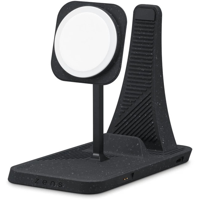 Модульная беспроводная зарядная станция ZENS 3-in-1 Modular Charging Station чёрная (ZEAPM02/00)