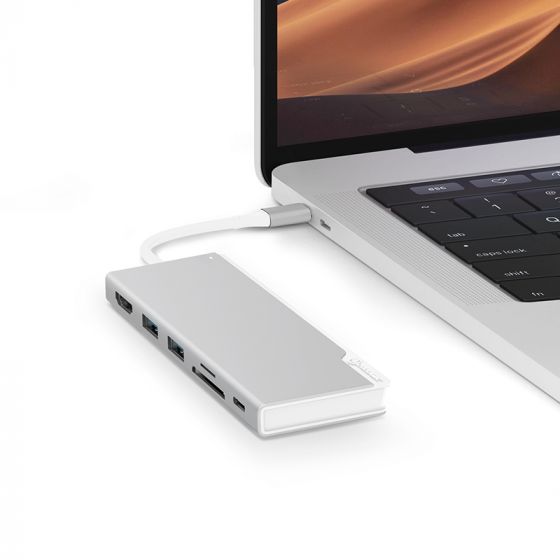 Мульти хаб ALOGIC USB-C Dock UNI серебристый