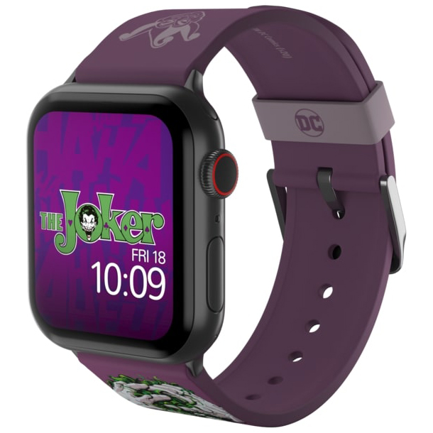 Ремешок MobyFox DC Comics для Apple Watch (всех размеров) Joker Modern Comic (ST-WNR22DCC2006)  