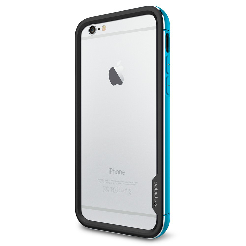 Чехол Spigen Neo Hybrid EX Metal для iPhone 6 Plus (5,5") голубой SGP11193