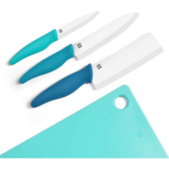 Набор керамических ножей HuoHou 3+1 Ceramic Knives & Cutting board Set (HU0020)
