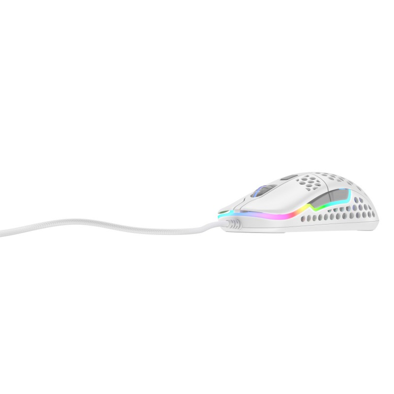 Игровая мышь Xtrfy M42 c RGB подсветкой белая